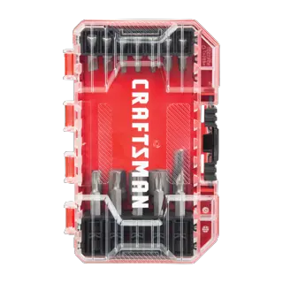 View of CRAFTSMAN Drill Bits: Set on white background