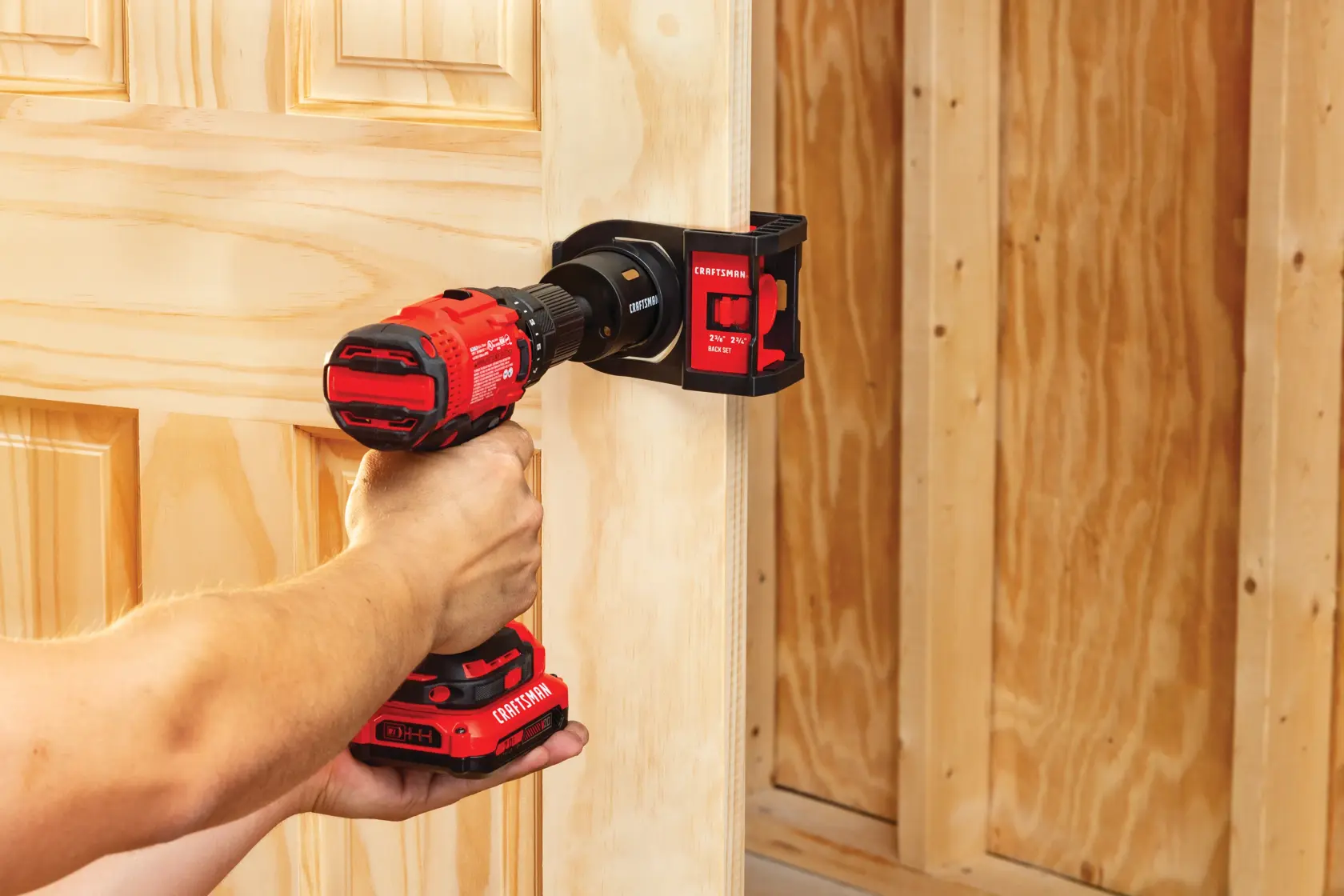 View of CRAFTSMAN Hole Saws  being used by consumer