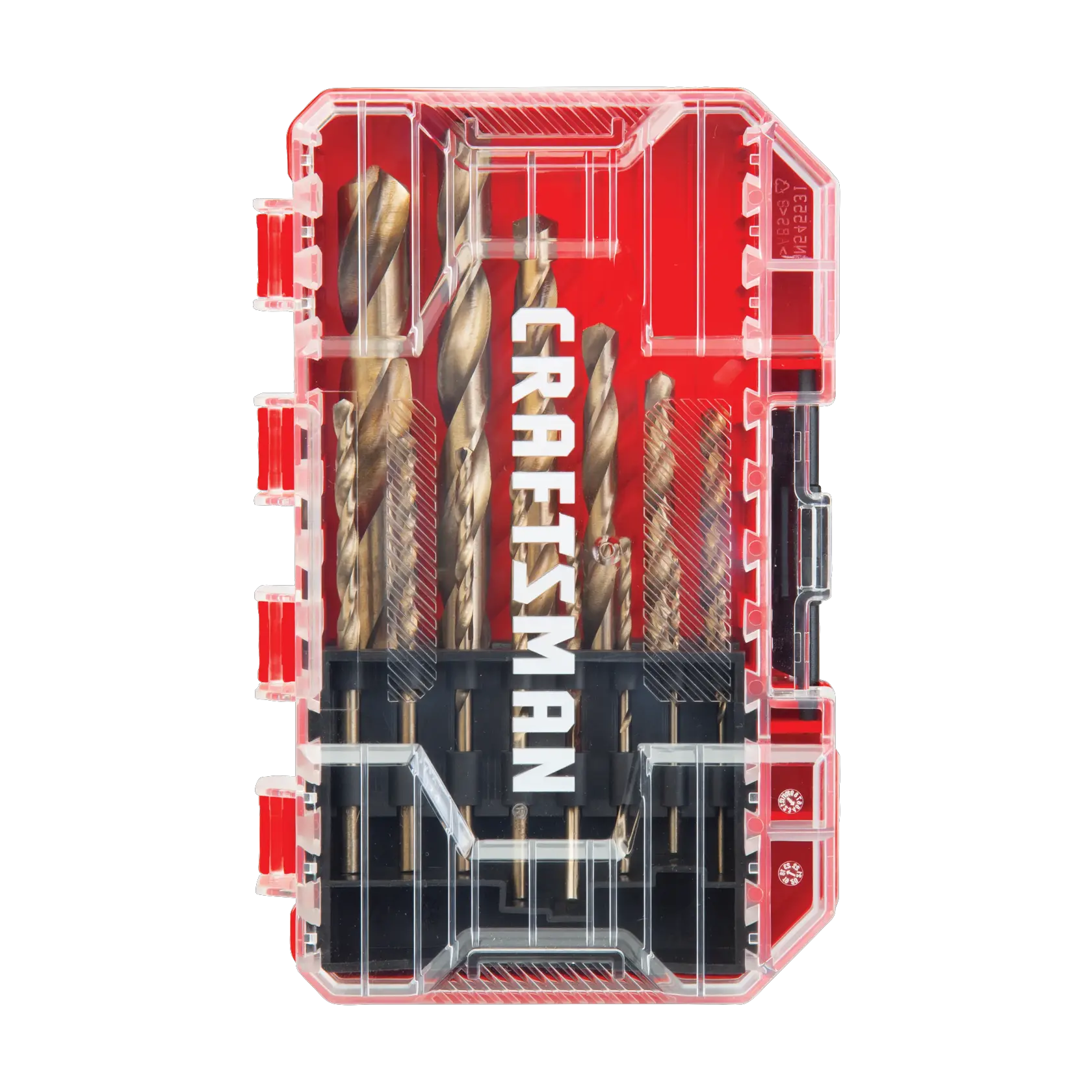 14 piece gold oxide drill bit set.