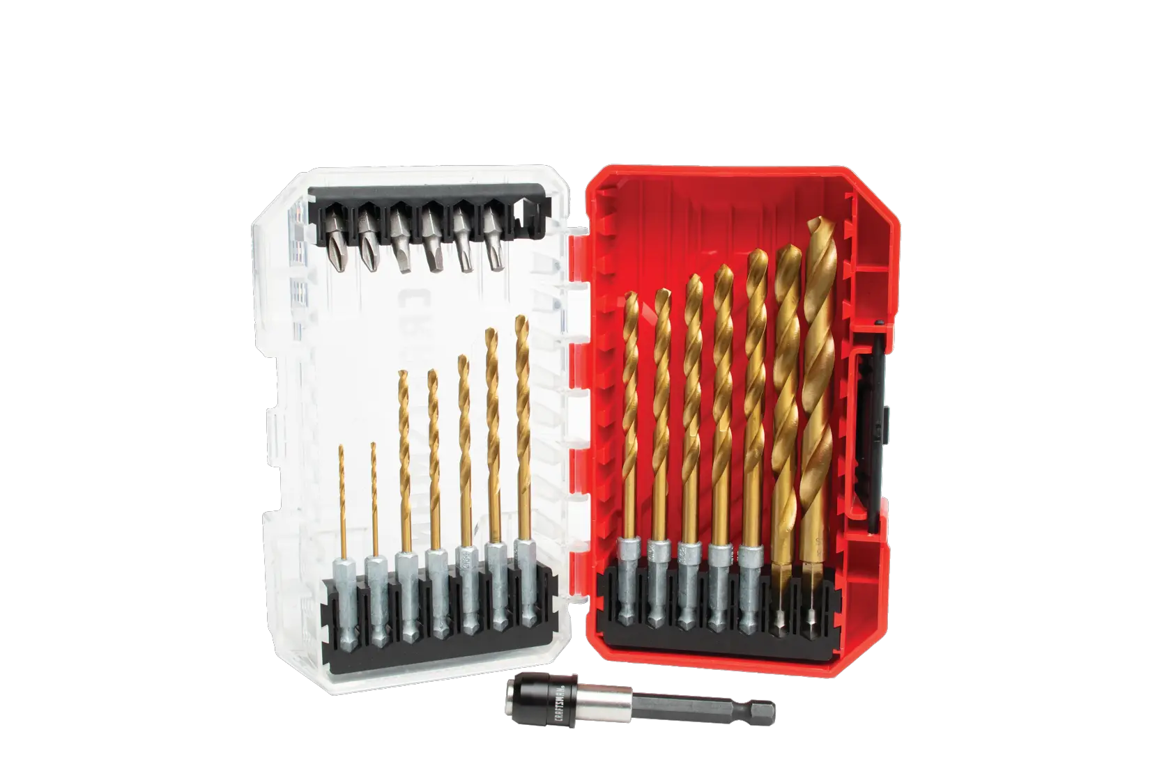 View of CRAFTSMAN Drill Bits: Hex Shank on white background