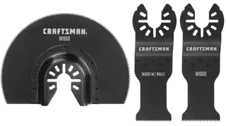 View of CRAFTSMAN Blades: Oscillating Tools on white background