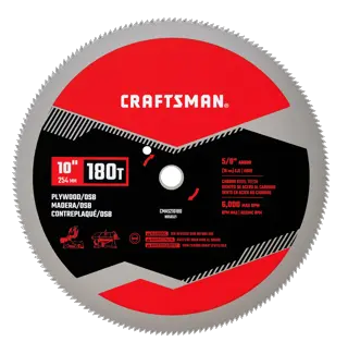 View of CRAFTSMAN Blades: Table Saw on white background