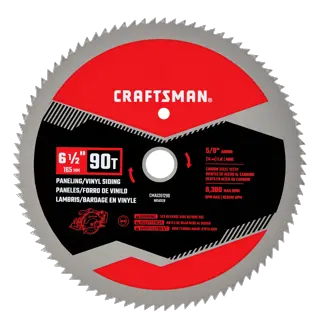 6 and a half inch 90 tooth paneling saw blade.