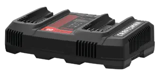 View of CRAFTSMAN Batteries & Chargers on white background