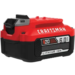 View of CRAFTSMAN Batteries & Chargers on white background