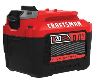 View of CRAFTSMAN Batteries & Chargers on white background