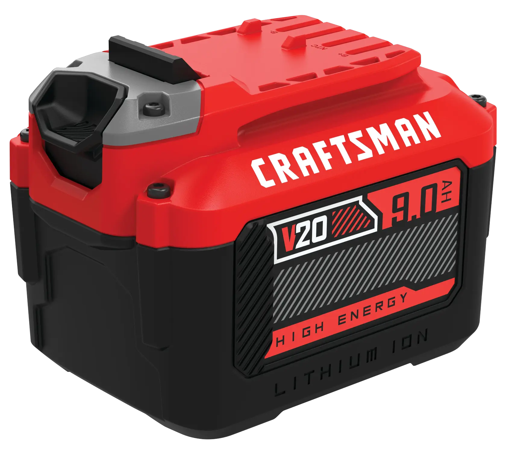 View of CRAFTSMAN Batteries & Chargers on white background