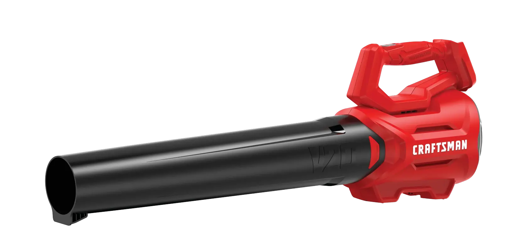 View of CRAFTSMAN Leaf Blowers on white background