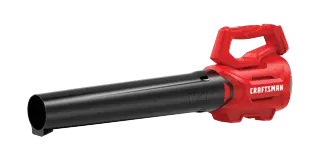 View of CRAFTSMAN Leaf Blowers on white background