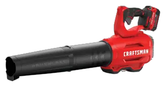 Brushless cordless axial blower kit 4 amp hour.