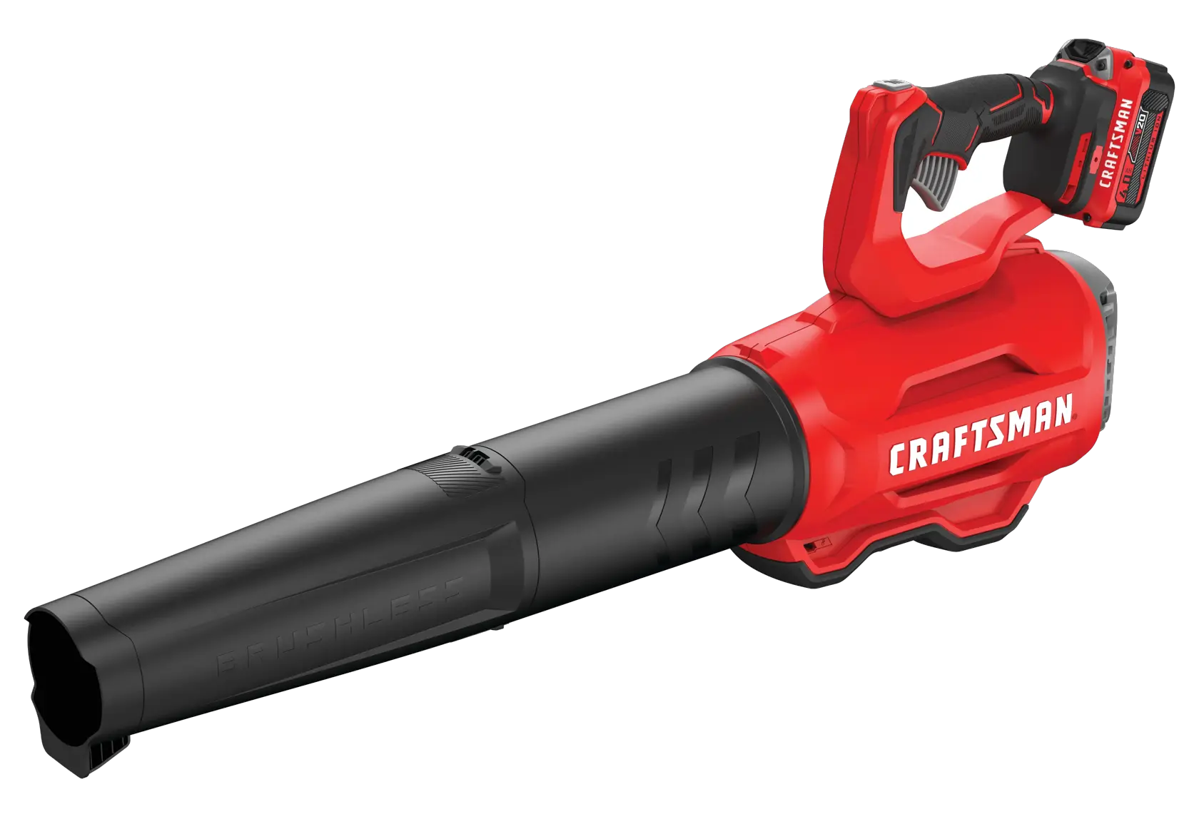 Brushless cordless axial blower kit 4 amp hour.