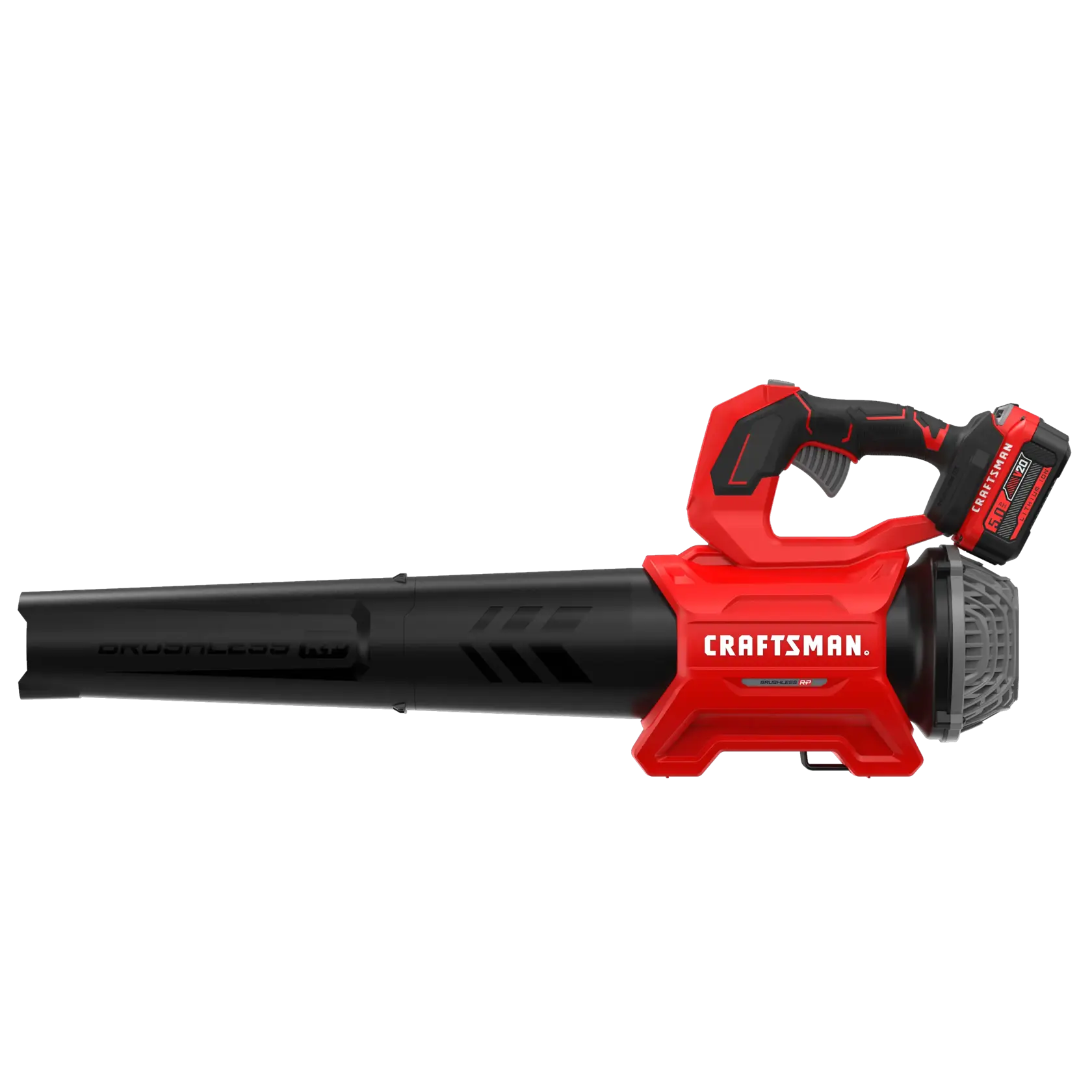 CRAFTSMAN V20 BRUSHLESSRP Blower 5.0Ah on white background