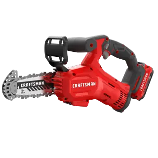 V20 Cordless Pruning Chainsaw on white background