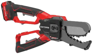 6 inch cordless compact chainsaw lopper kit 2 amp hour.