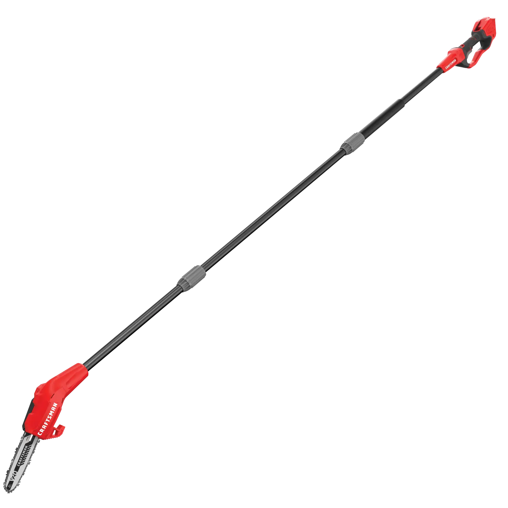 View of CRAFTSMAN Pole Saws on white background