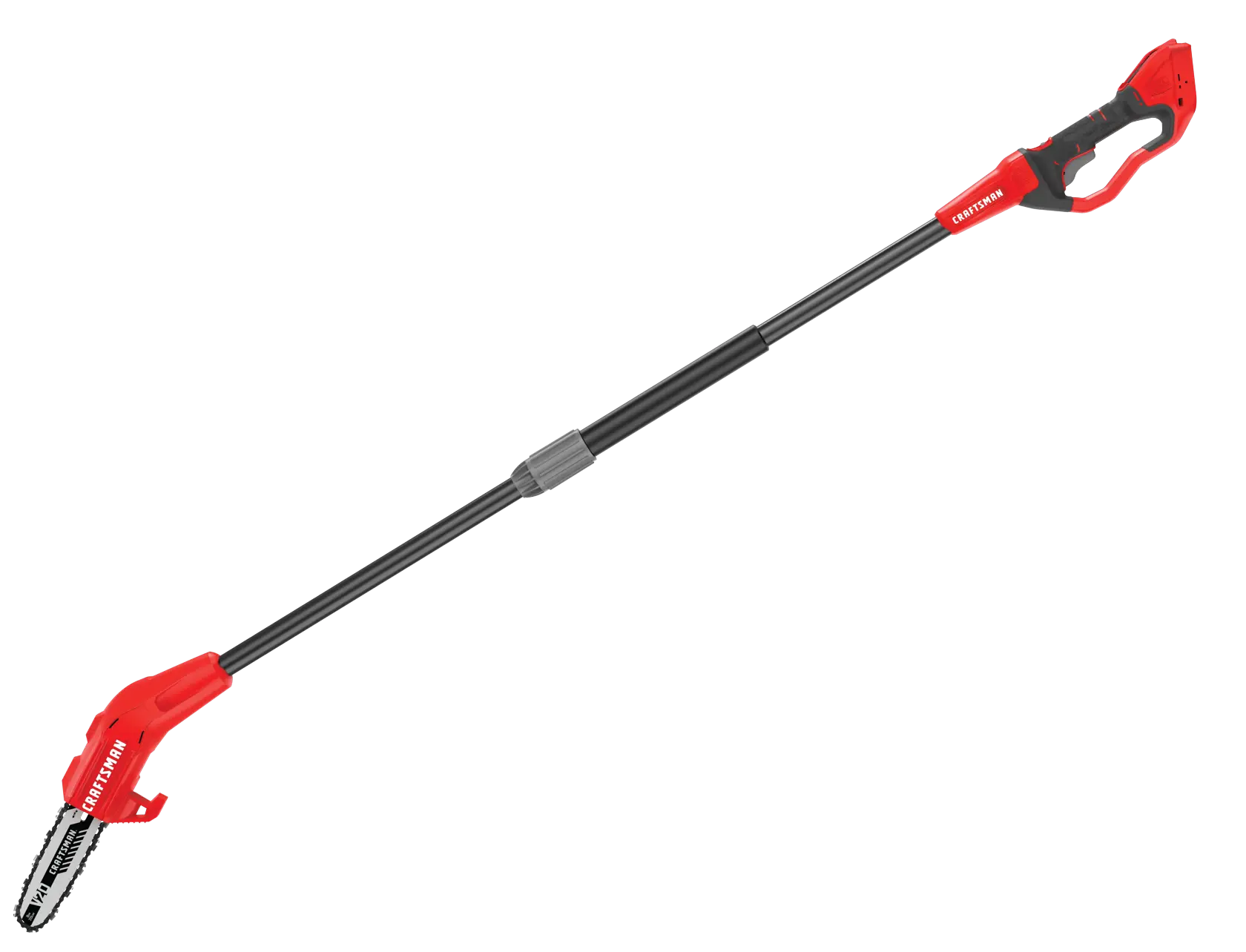 View of CRAFTSMAN Pole Saws on white background