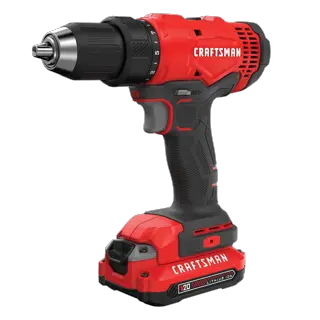 Half inch cordless drill and driver kit 2 batteries.