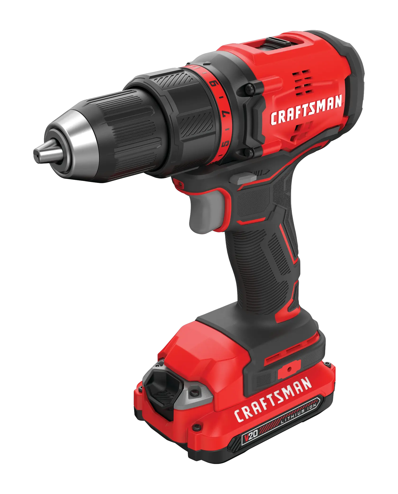 View of CRAFTSMAN Drills: Compact on white background