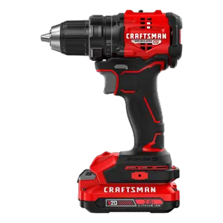 CRAFTSMAN BRUSHLESS RP™ V20* Drill Driver Kit Left Profile 