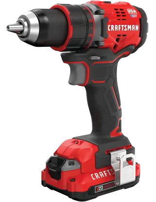 View of CRAFTSMAN Drills: Compact on white background