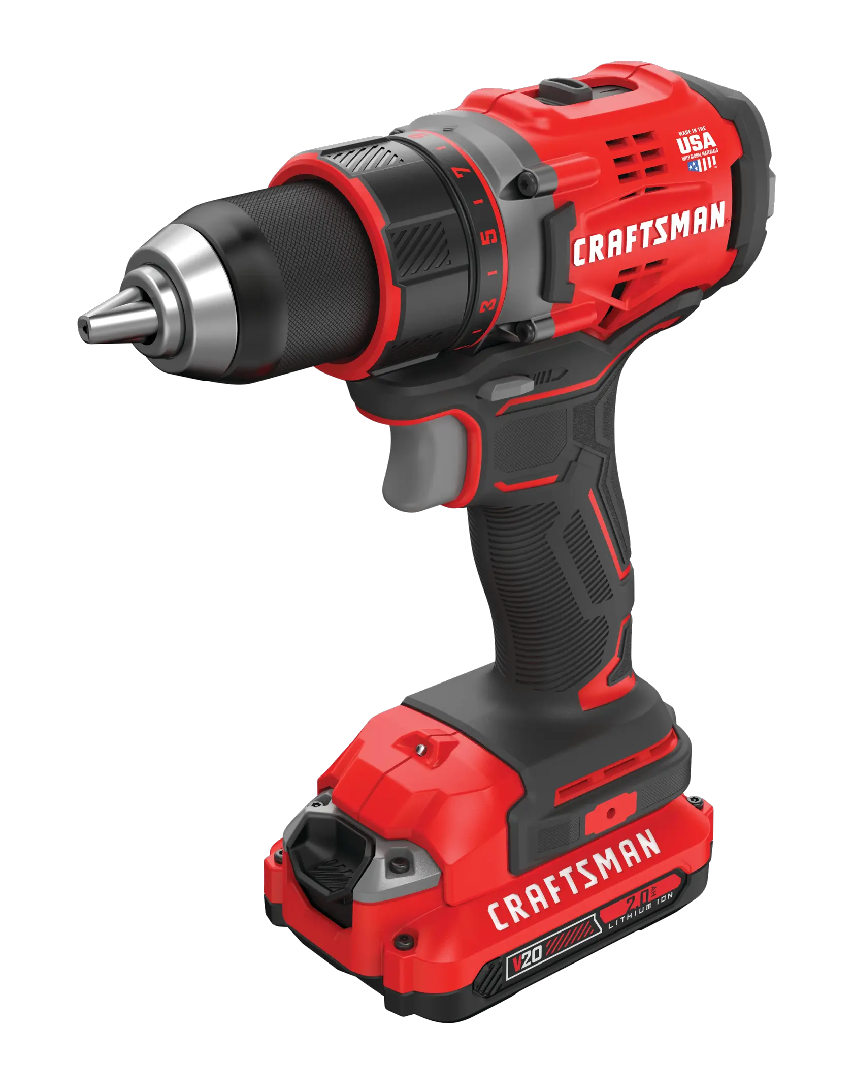 View of CRAFTSMAN Drills: Compact on white background