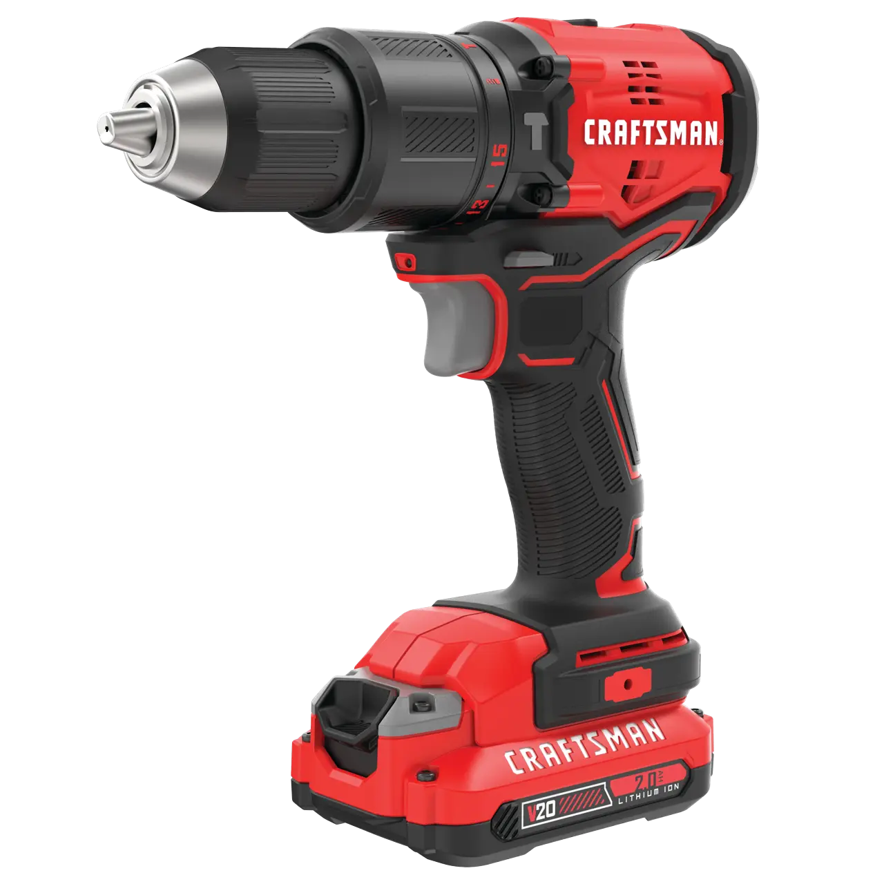 View of CRAFTSMAN Drills: Hammer on white background
