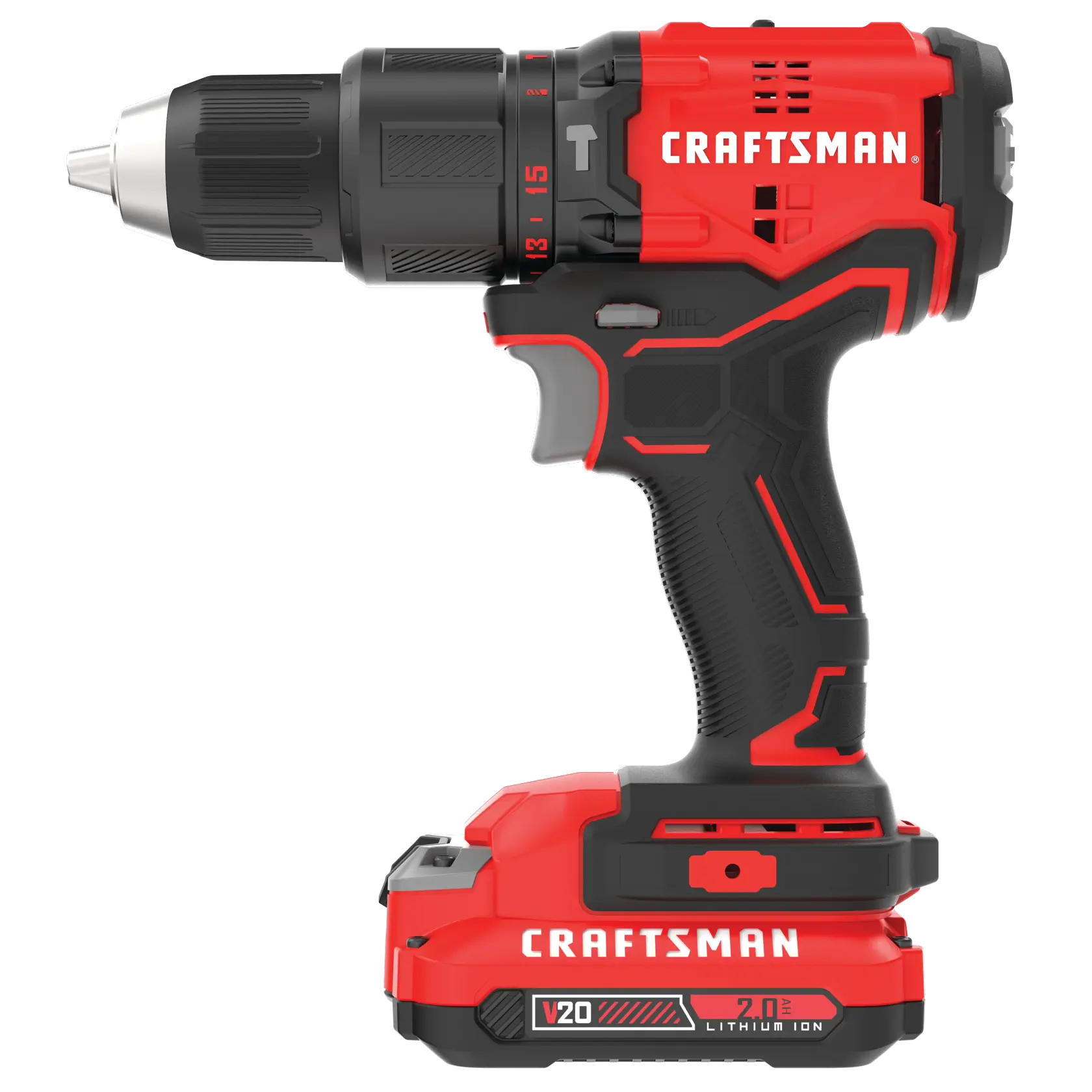 View of CRAFTSMAN Drills: Hammer on white background