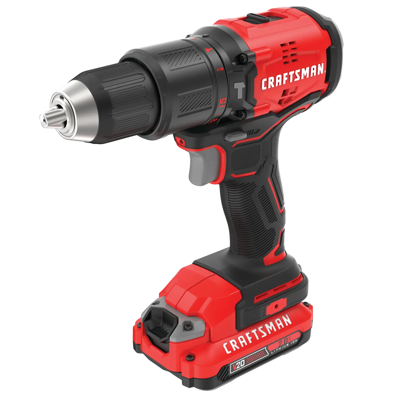 View of CRAFTSMAN Drills: Hammer on white background