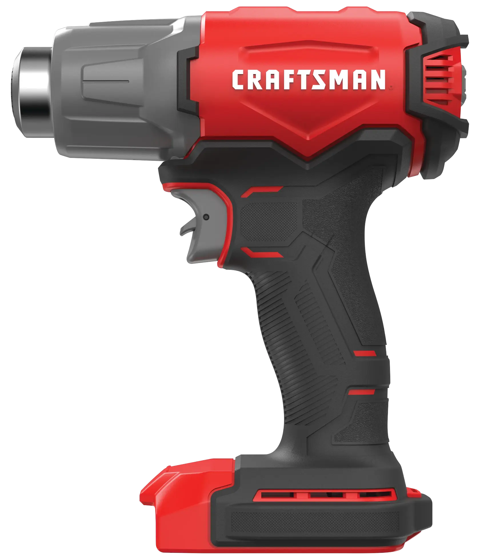 View of CRAFTSMAN Heat Gun on white background