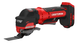 View of CRAFTSMAN Oscillating Multi-Tools on white background
