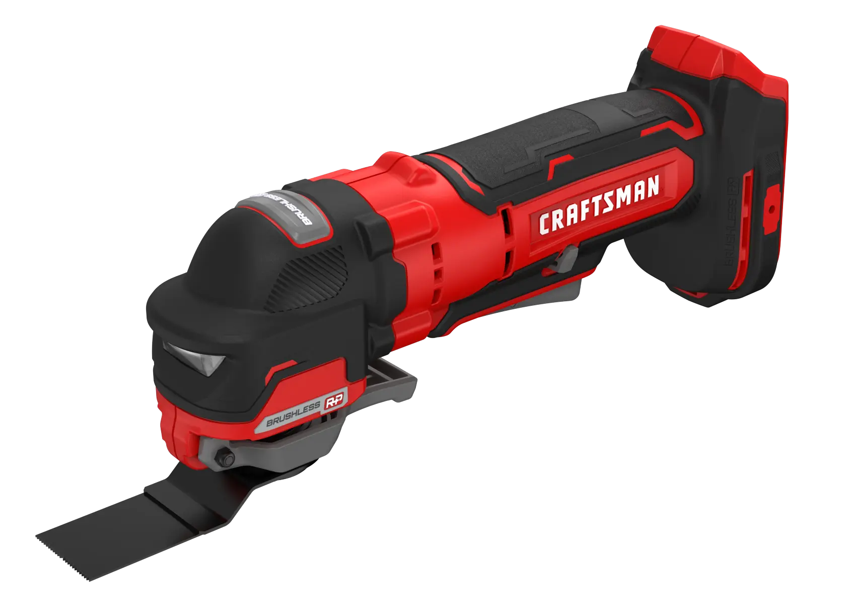 View of CRAFTSMAN Oscillating Multi-Tools on white background