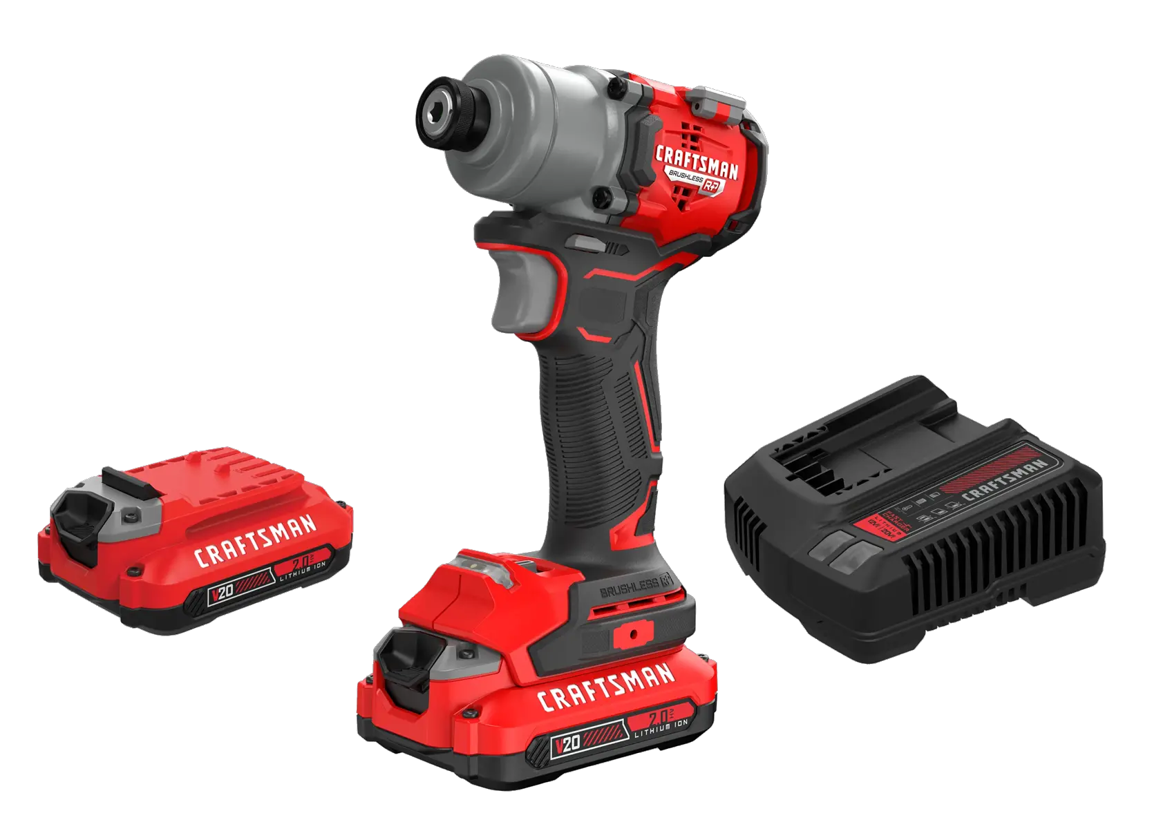 CRAFTSMAN BRUSHLESS RP Impact Driver with battery and charger