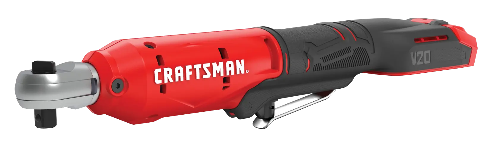 View of CRAFTSMAN Ratchets on white background