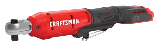 View of CRAFTSMAN Ratchets on white background