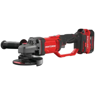 Cordless 4 and half inch small angle grinder kit 1 battery.
