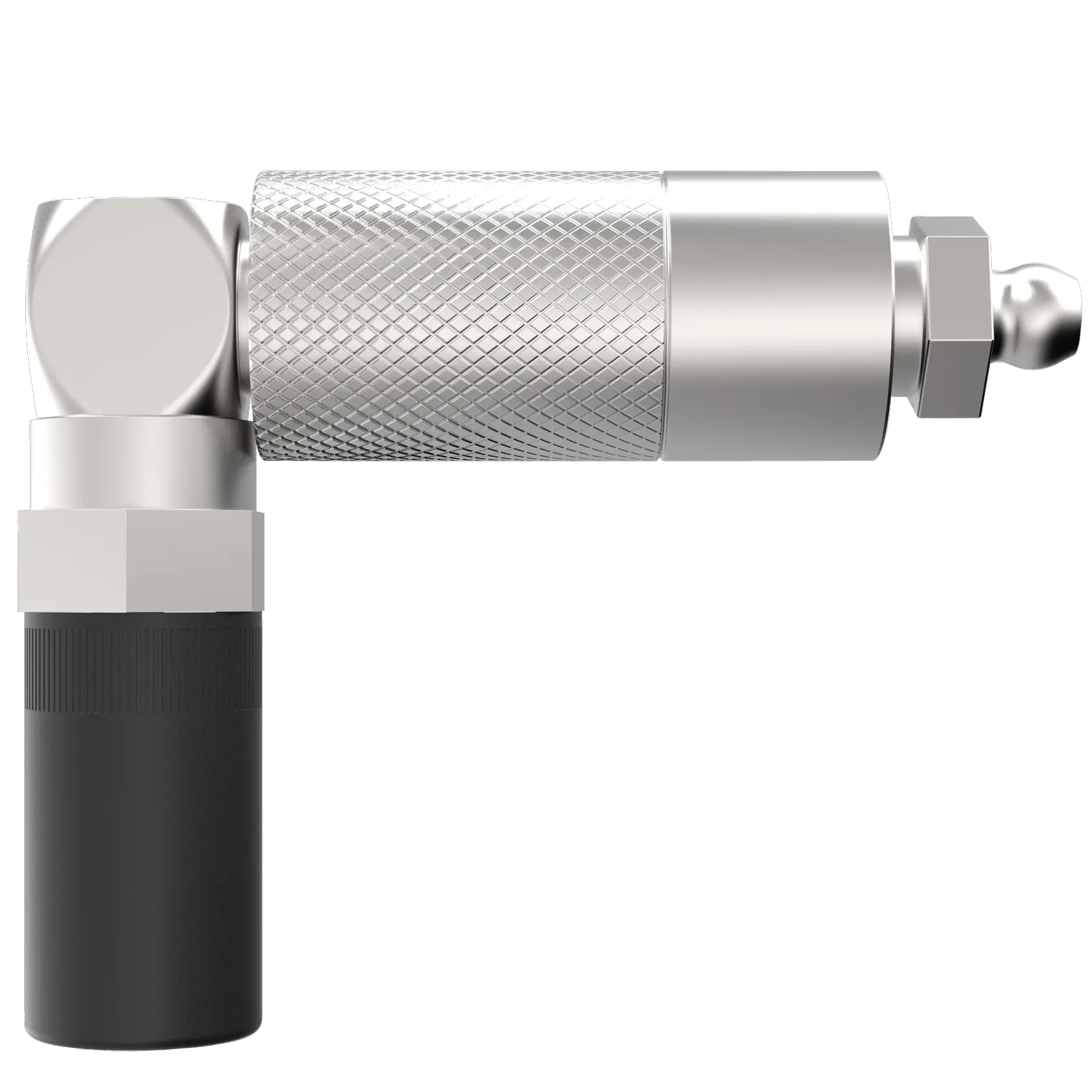Grease Gun Accessory on White Background