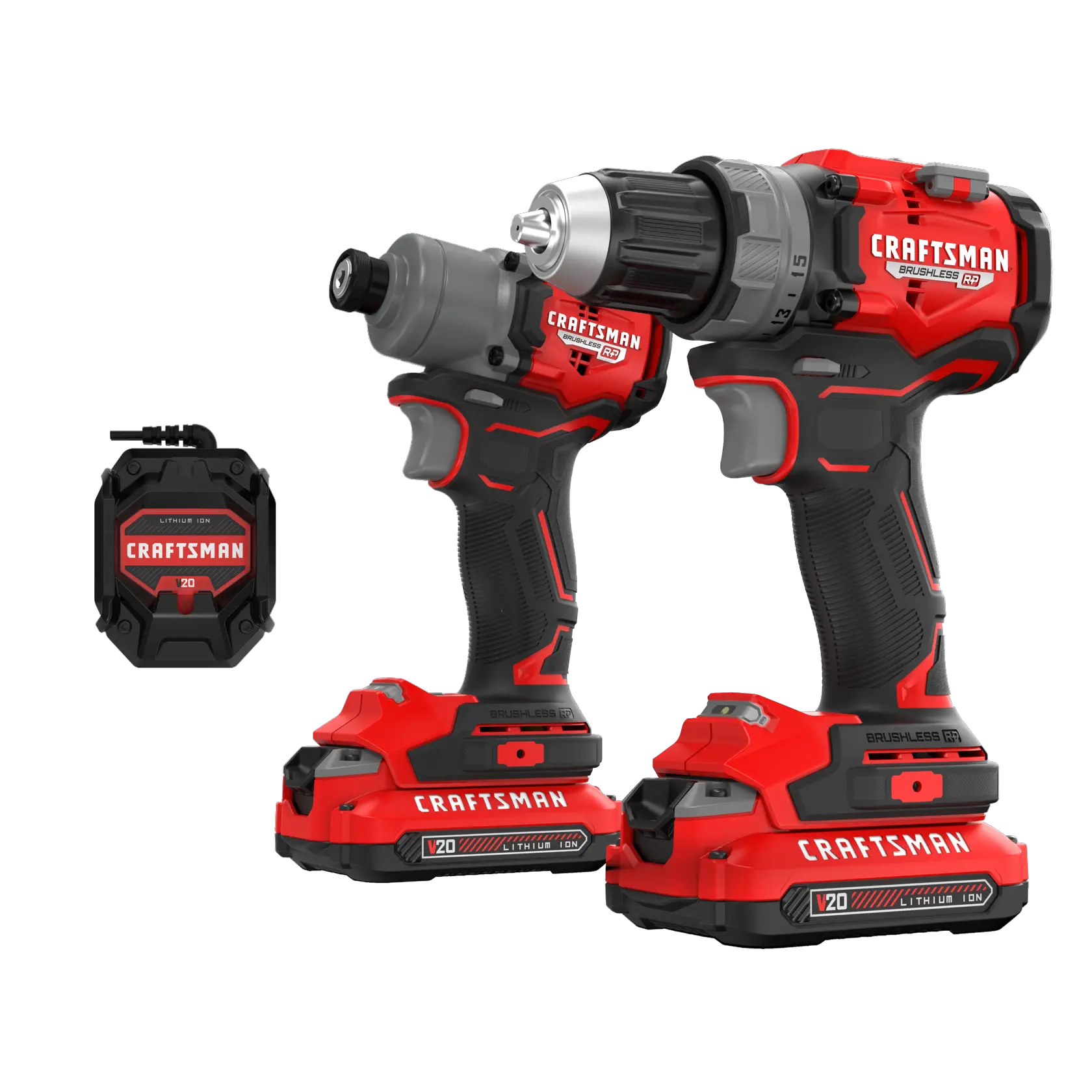 Craftsman Drill Set Power Tool Combo Kit Lowes Craftsman Hammer