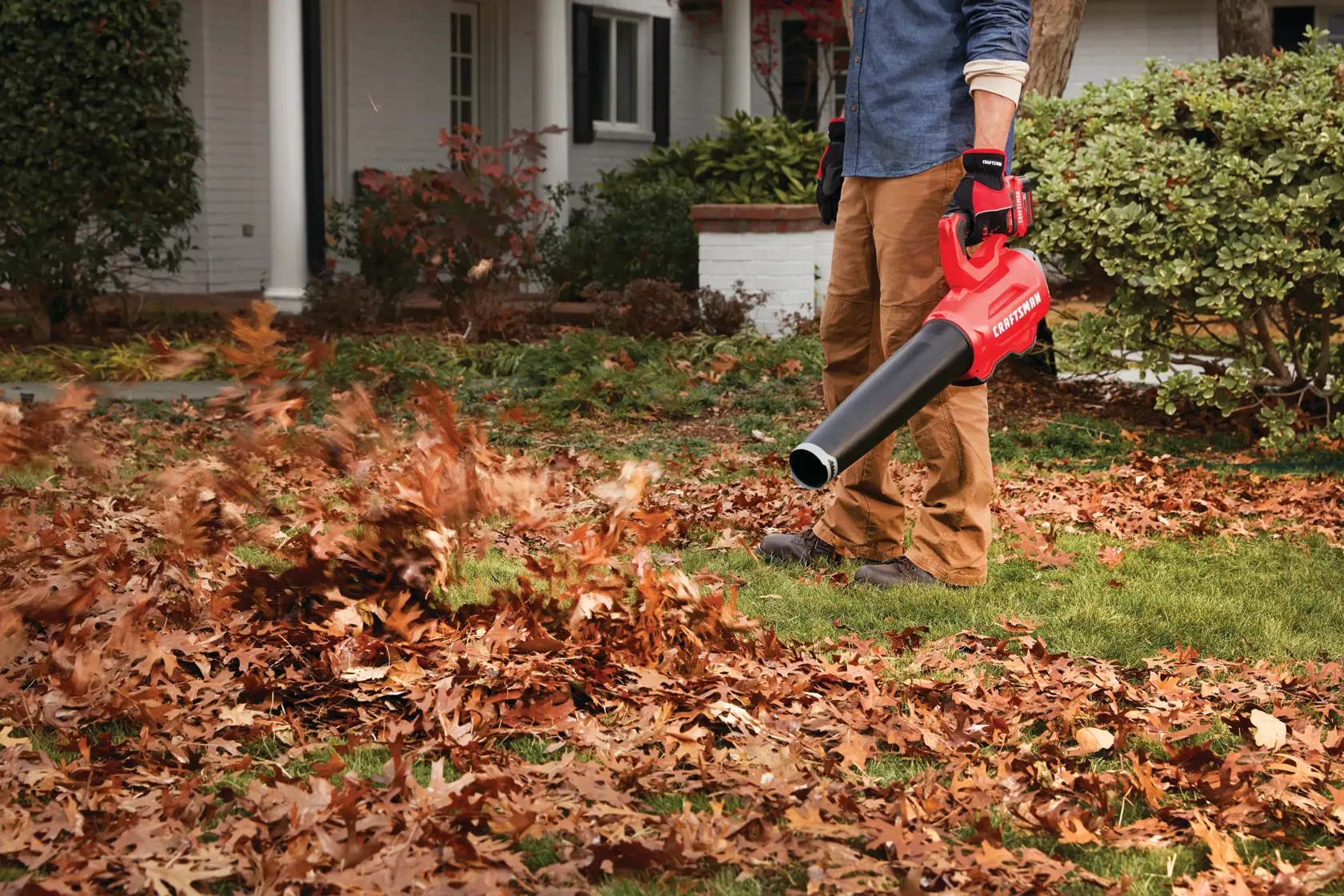 View of CRAFTSMAN Combo Kits: Outdoor  being used by consumer