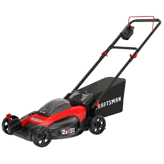 Left Angle View of V20 Walk-Behind Mower