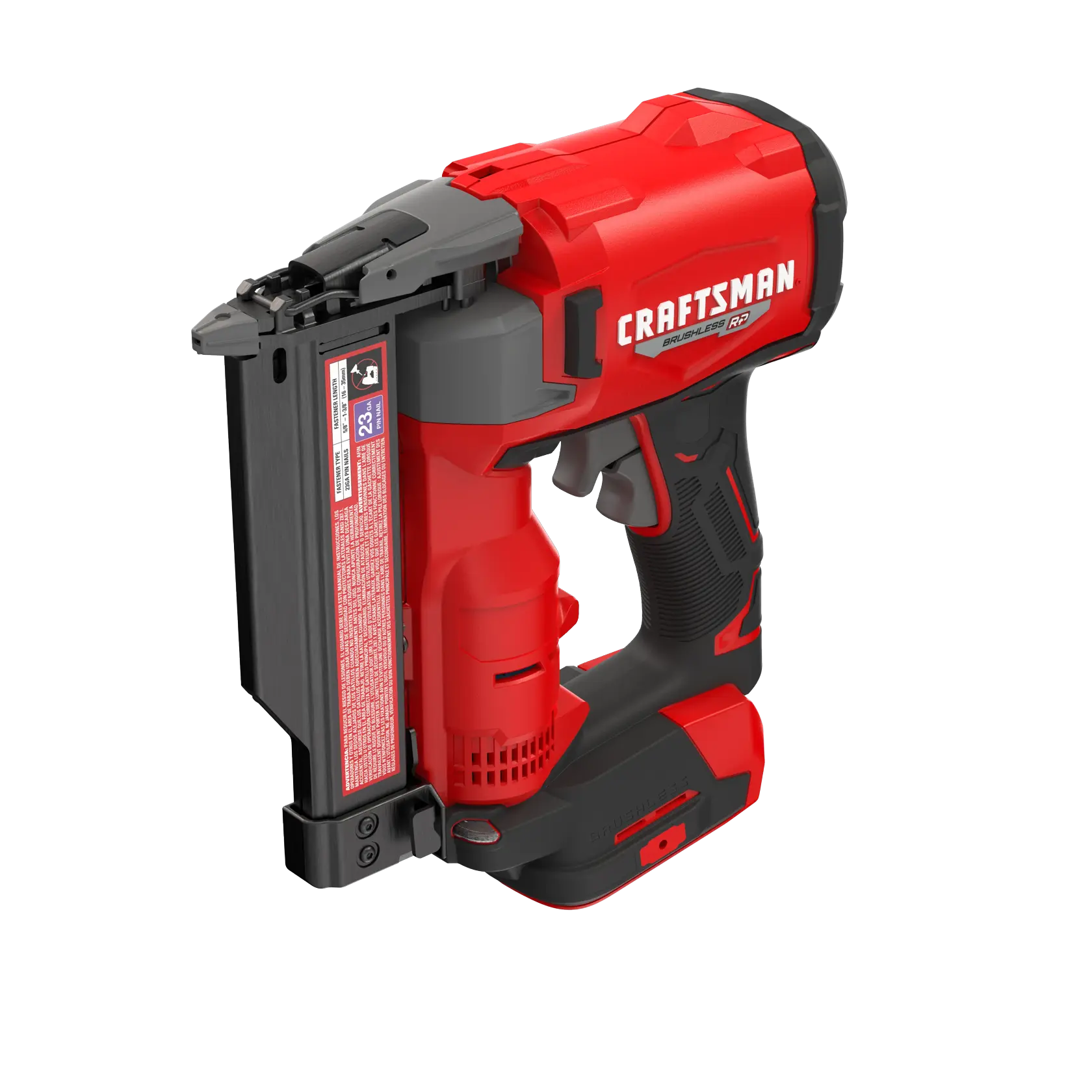 View of CRAFTSMAN Nailer: Pin on white background