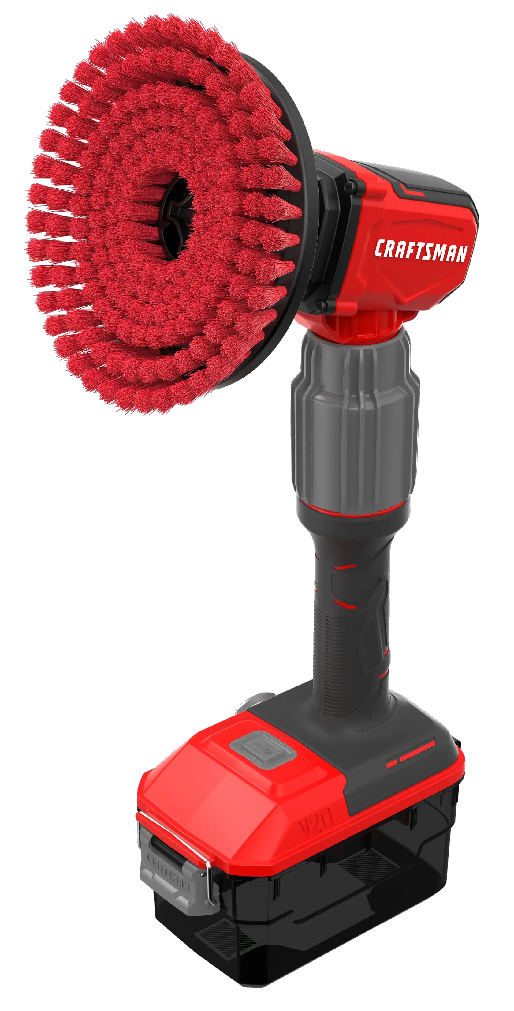 V20 Scrubber Handheld Orientation Left Angle Brush Straight
