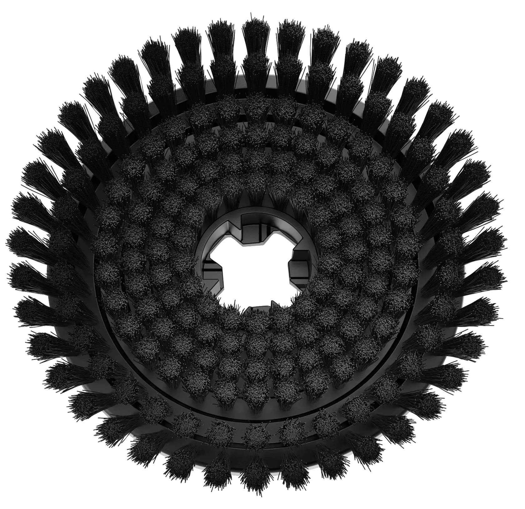 V20 Scrubber Hard Brush Front View