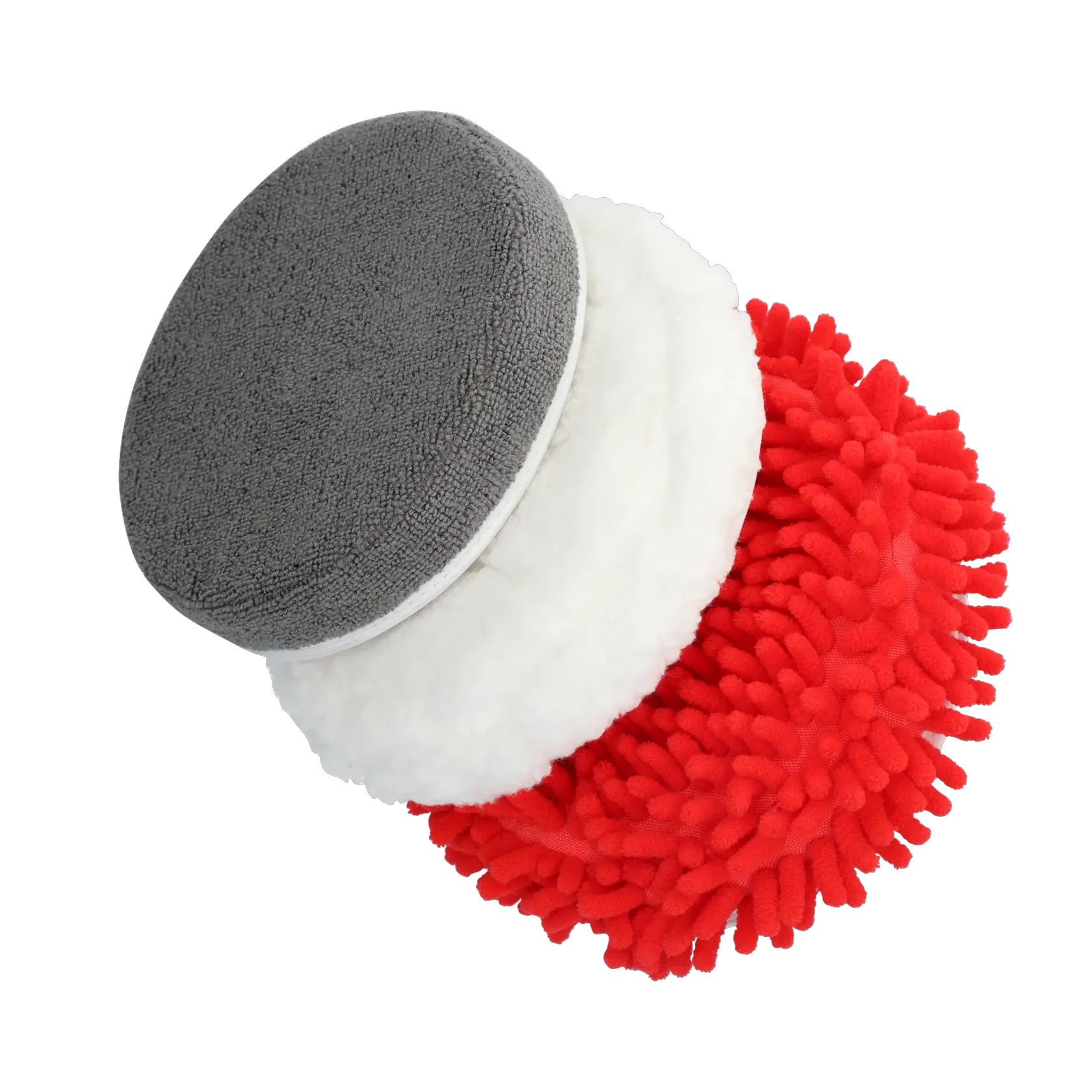 CRAFTSMAN CMCPSMFB V20 Powered Scrubber Microfiber Brush Set 3/4 away view.