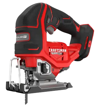 View of CRAFTSMAN Jig Saw on white background