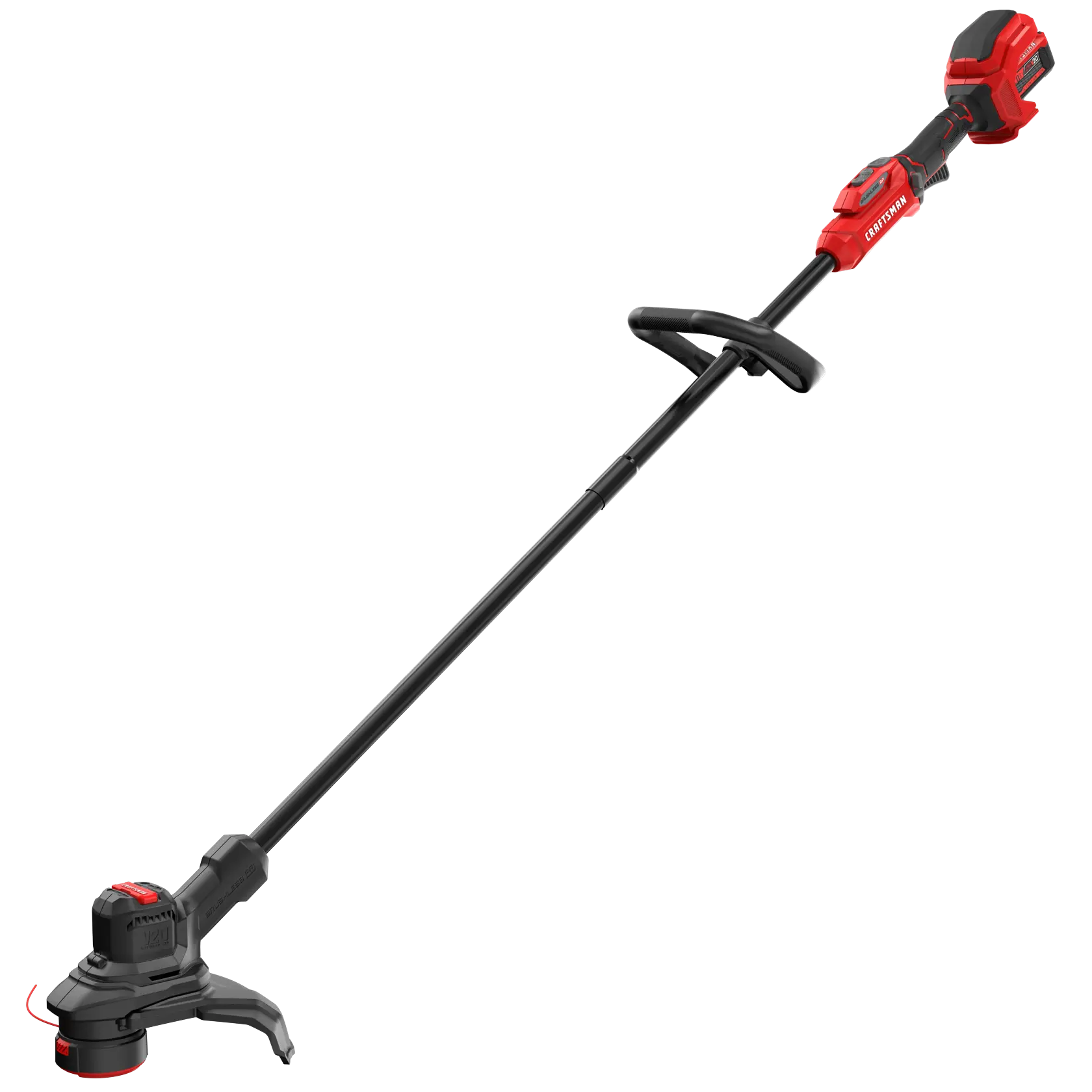 CRAFTSMAN V20 BRUSHLESSRP String Trimmer on white background
