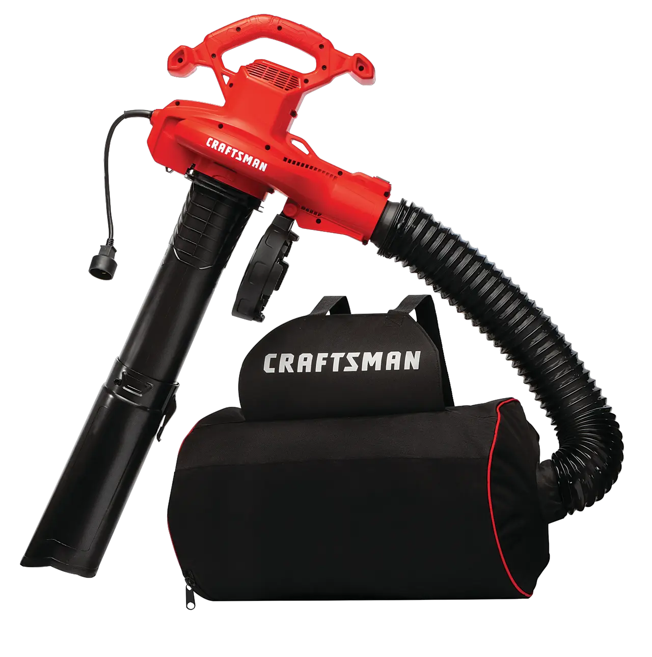 View of CRAFTSMAN Leaf Blowers on white background