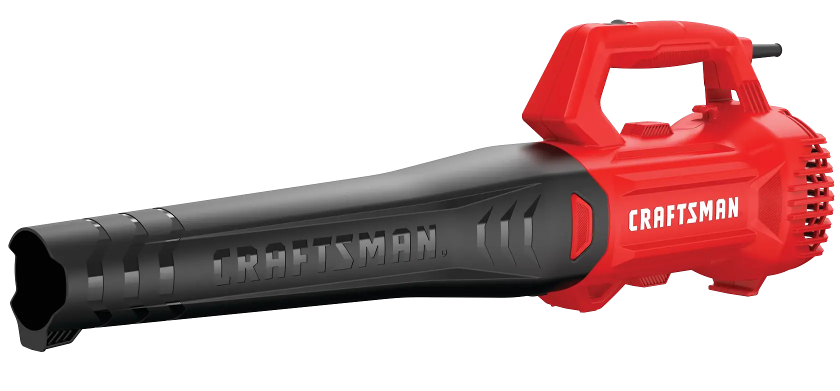 View of CRAFTSMAN Leaf Blowers on white background