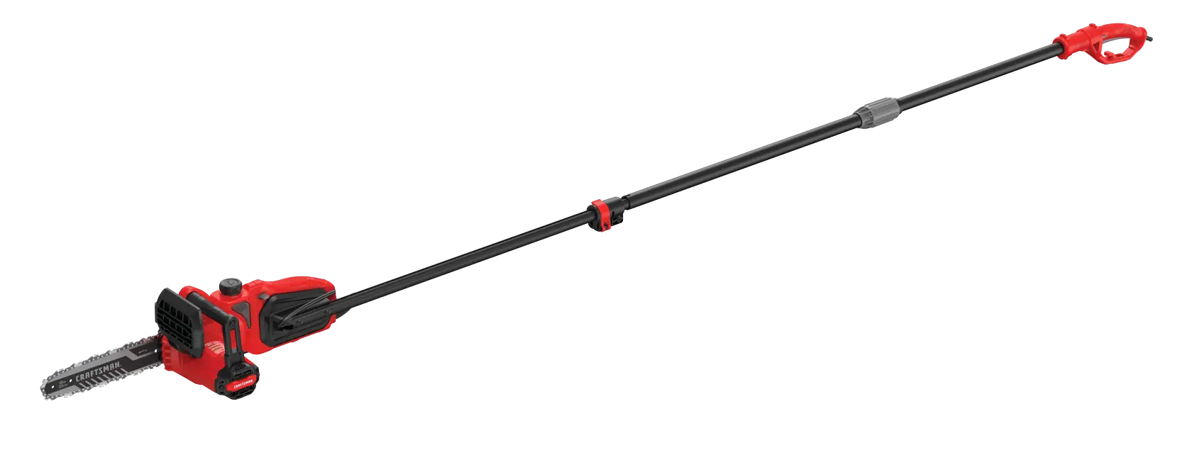 View of CRAFTSMAN Pole Saws on white background