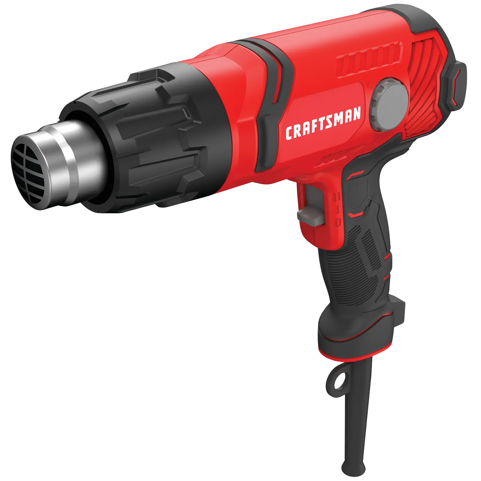 Right profile of corded heat gun.