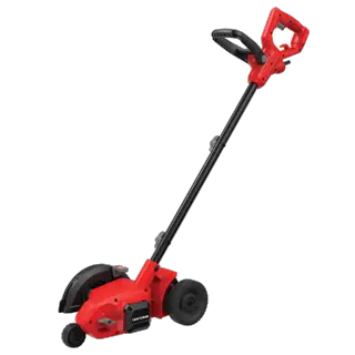 Profile of 12 amp corded edger.